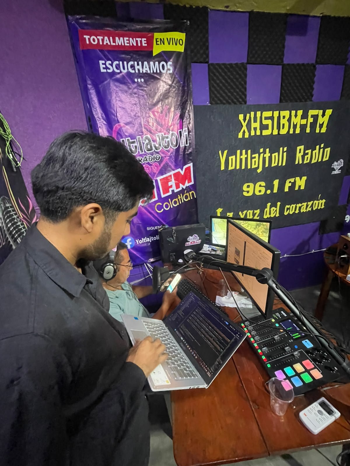 Instalaciones de Yoltlajtoli Radio 7