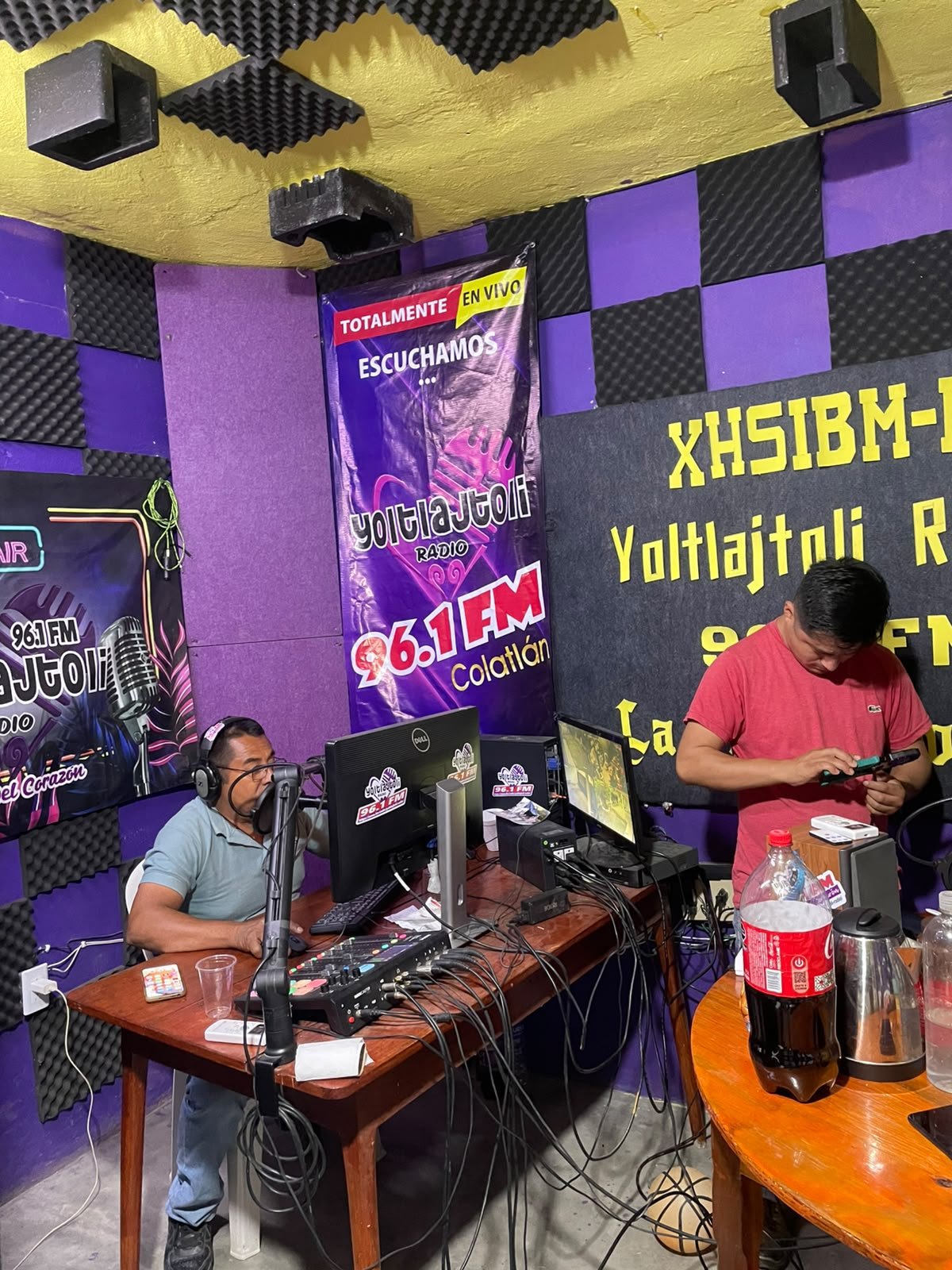Instalaciones de Yoltlajtoli Radio 8